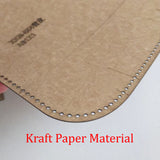 Handmade Coin Purse Patterns Acrylic Template Leather Pattern Acrylic Leather Pattern Leather Templates for Bags