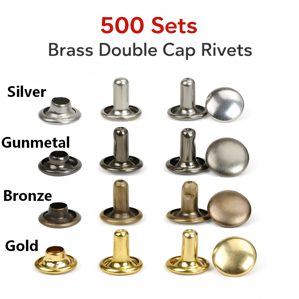 Rivets For Fabric Rivet For Leather Double Cap Rivets Leather Rivets ...