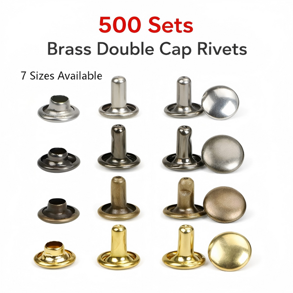 Double Cap Rivets How Double Cap Rivets – SnapS Tools
