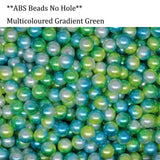 500 PCS Nailheads Studs for ABS No Hole Beads Fixing
