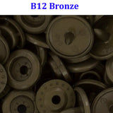 B12 Metallic Bronze Snap Button Starter Kit Snap Fasteners KAM Buttons
