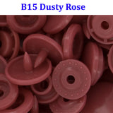 B15 Dusty Rose snap button fastener tool kam snaps michaels snap press