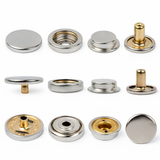 Metal Snap Button Heavy Duty Snaps for Leather,Bracelets,Jeans,Crafts