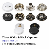 Utility Spring Metal Snaps On Fasteners Metal Fabric Fasteners Metal