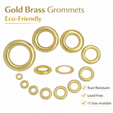 gold Grommets For Fabric Grommet Tool Kit Grommets For Clothing Eyelet Tool