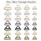 Triangle Buckle Adjuster Triangle with bar Swivel Clip D dee Ring Buckle Cast