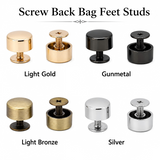 screw back purse feet Screw Back Rivets Stud Purse Feetfor Leather Bag