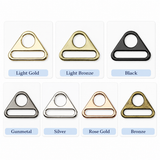 Triangle Buckle Adjuster Triangle with bar Swivel Clip D dee Ring Buckle Cast