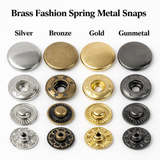 Snap Fasteners Heavy Duty Snaps For Leather Snaps Metal Snap Buttons