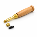 Screw Hole Punch with 6 bits Auto Leather Tool Book Drill Sewing Paper