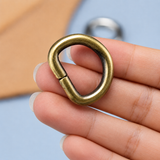 Split D Rings for Straps Bag Purse Belting Leather D-Ring Leathercraft