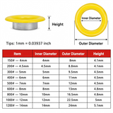 Yellow Grommets For Fabric Grommet Tool Kit Grommets For Clothing Eyelet Tool
