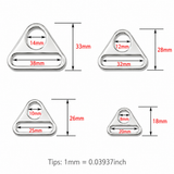Triangle Buckle Adjuster Triangle with bar Swivel Clip D dee Ring Buckle Cast