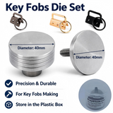 Key Fob Hardware Key Chain Fobs Wristlet Hardware Key Ring for Lanyard