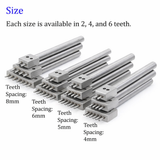 High Quality Prong Row Round Hole Punch Diamond Lacing Stitching Chisel