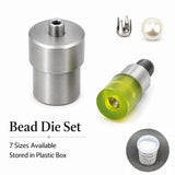 500 PCS Nailheads Studs for ABS No Hole Beads Fixing