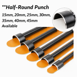 Half-Round Punching Tool Half-Round Cutter Punch Arc-Shaped Punch Belt