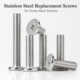 M3 Stainless Steel Button Head Hex Socket Head Cap Bolts Screws Nuts