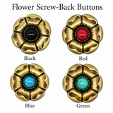 big Screw Buttons Leathercraft Screw Rivet Leather Decoration Concho