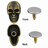 AM-3 Style Skull Rivets Cap Beads Nailhead Decorative Cap Rivet Punk Rivets