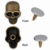 AM-2 Style Skull Rivets Cap Beads Nailhead Decorative Cap Rivet Punk Rivets