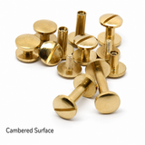 belt screw stud Brass Screws Belt Screw Rivets Brass Backscrews Stud Screws Leather Fasteners