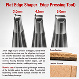 Groove Creaser Stitching creaser Edge Creaser Decorative Edge Creaser
