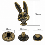S-05 fashion spring metal snaps Antique Snaps Button Bronze Vintage Metal Snaps