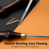 High Quality Leather Edge Beveler American Style Edger Crafting Tool