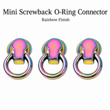 Screw Back Chain Connector Wallet Chain Connect Post Screwback O-Ring