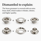 Hand Press Die for Covered Eyelets Grommets Setter Setting Tools for Eyelet Grommet Die Mould