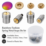 rainbow spring metal snaps Antique Snaps Button Bronze Vintage Metal Snaps