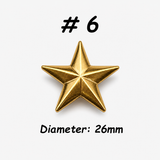 Brass Screw Buttons Leathercraft Screw Rivet Leather Decoration Concho