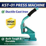 Hand Press Snap Setter Hand Press Machine Grommet Tool Kit Rivet Press