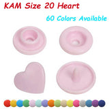 KAM Plastic Snaps Color Cards Plastic Snap Fasteners Plastic Fastener