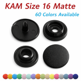 KAM Plastic Snaps Color Cards Plastic Snap Fasteners Plastic Fastener