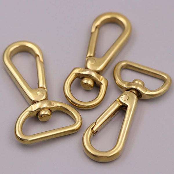 Swivel Clasps 3/4 D Ring Lobster Clasp Claw for Strap Push Gate Lanyard  Swivel Snap Hook Clips?Assorted Color, 16 pcs)