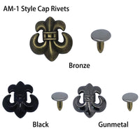 AM-1 Style Cap Rivets Cap Beads Nailhead Decorative Cap Rivet Punk Rivets
