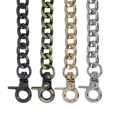 Flat Chain Hooks Strap Handbag Chain Purse Straps Shoulder DIY Chains