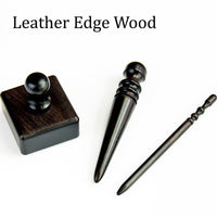 Leather Edge Wood Slicker Sanding Sticks Abrasive stick Leather Polish