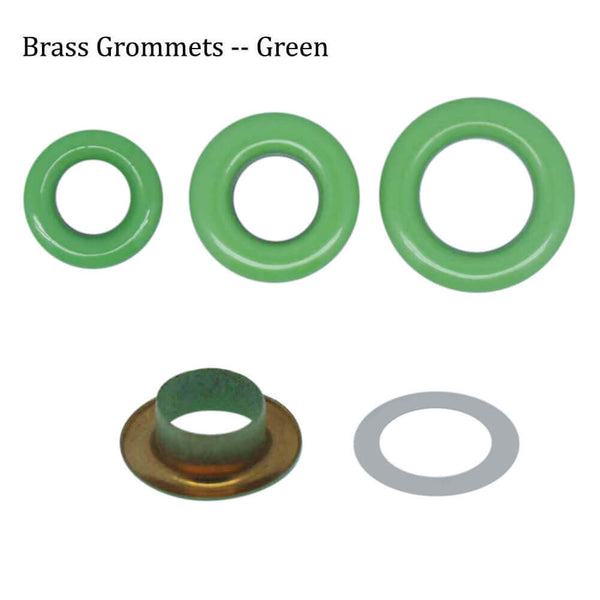 green brass grommets For Fabric Grommet Tool Kit Grommets For Clothing Eyelet Tool