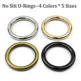 O Ring Buckle Zinc Alloy O-Rings Tone for Hardware Bags Belts Craft DIY Accessories