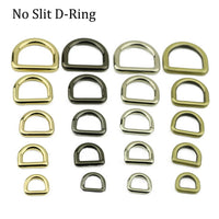 NO Split D Rings for Straps Bag Purse Belting Leather D-Ring Leathercraft