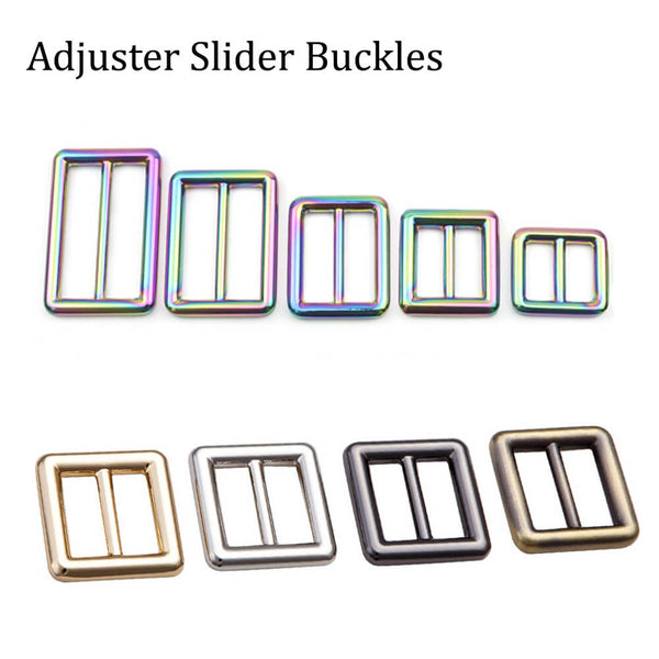 Metal Triglide Adjustable Slider Buckle 38mm Webbing For Bag