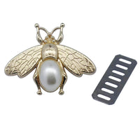 Bee Buckle Bee Shape Buckles Women Decorative Buttons Bees Shaped Fittings