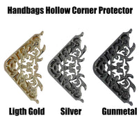 Bags Handbags Clip Edges Hollow Corner Protector Edge Safety Guard Fixed Decorative Buckle DIY Hardware Storage Bag and Accessories