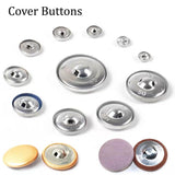 cover buttons Aluminum back diy fabric cover button to cover button blanks, self cover button shanks, bridal wedding button