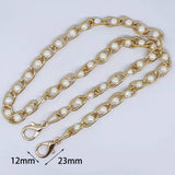 Aluminum Purse Chain with Beads