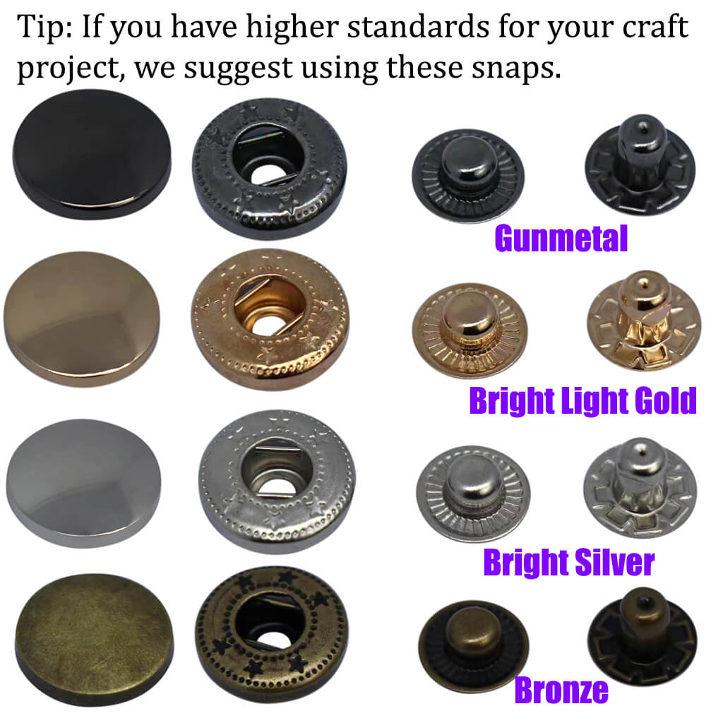 Fashion Snaps Snap Closures Metal Fasteners Fashion Accessories ...