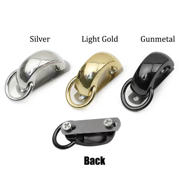 Arch Bridge Buckle With O-Ring inner chain connector bridge buckle d ring connector ring bag belt connector handbag connector purse handbag hardware